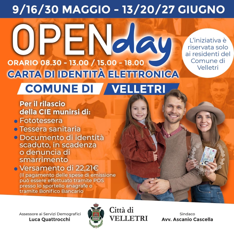 Open Day Carta d\'Identit� Elettronica