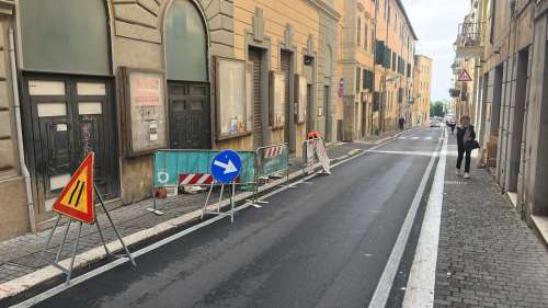 Intervento Acea in Via Guido Nati
