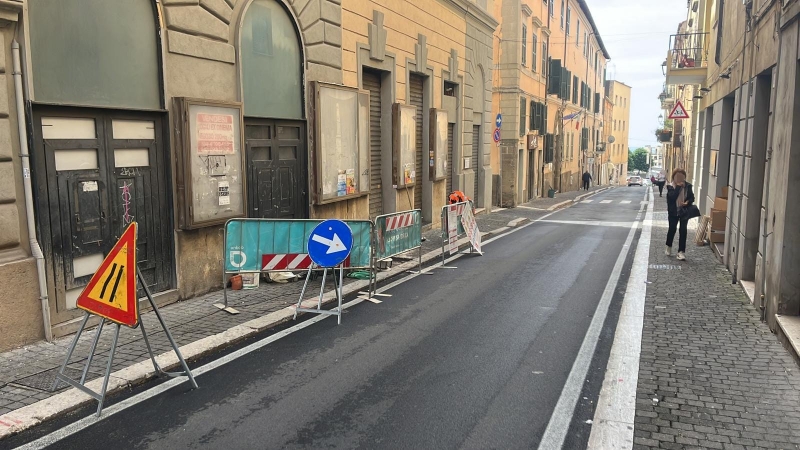Intervento Acea in Via Guido Nati